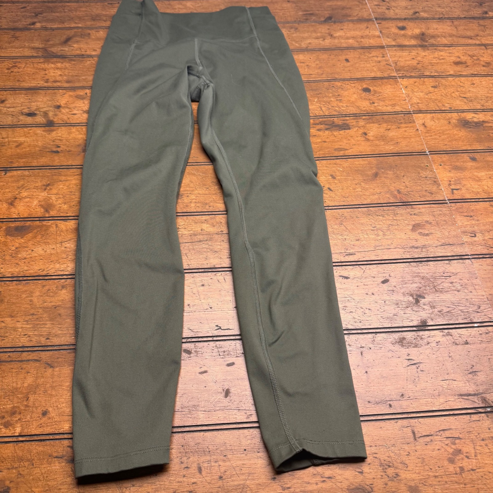 All In Motion Women's Olive Green High Waist Leggings Size M